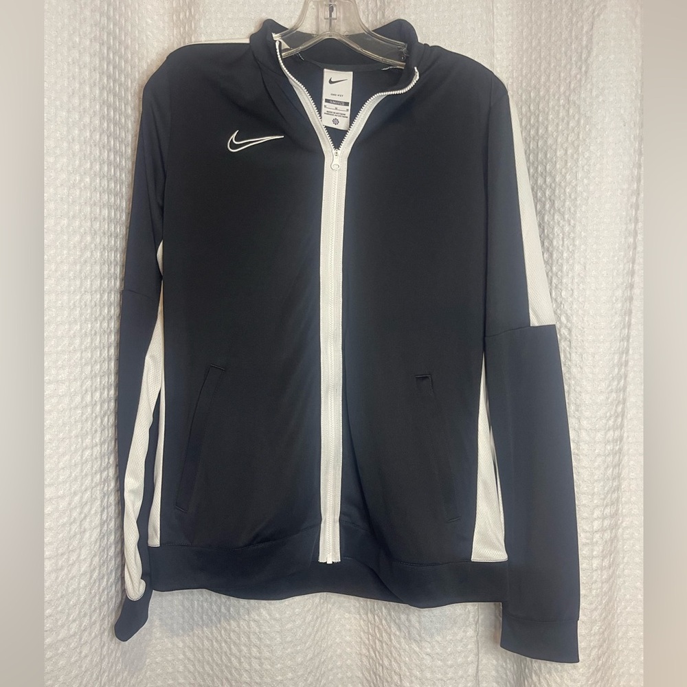Nike Black and White Sports Jacket